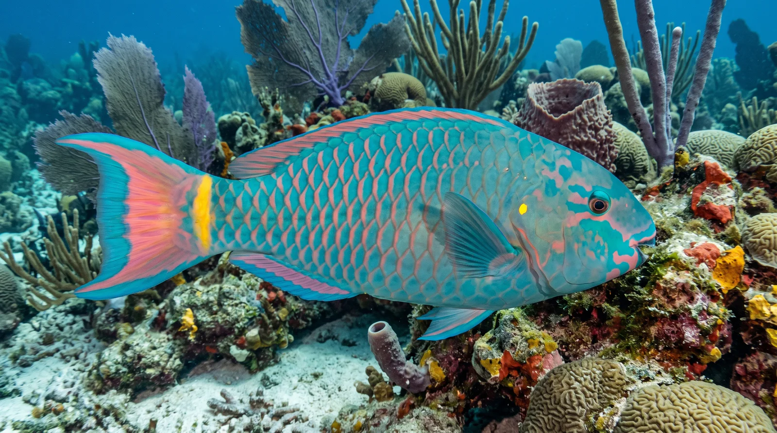 Stoplight Parrotfish