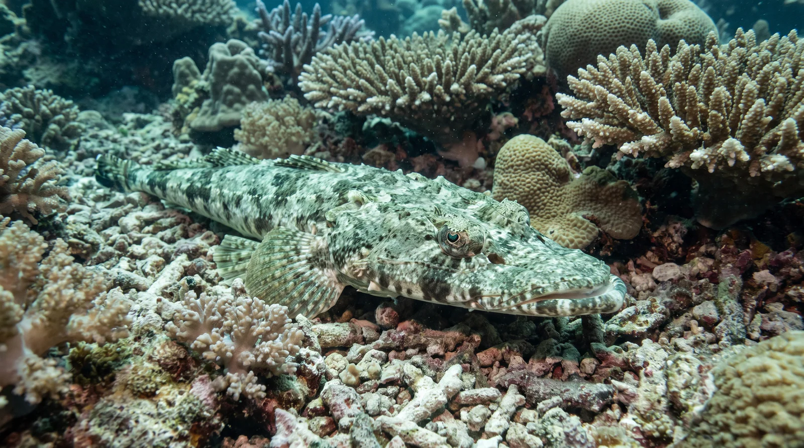 Crocodilefish