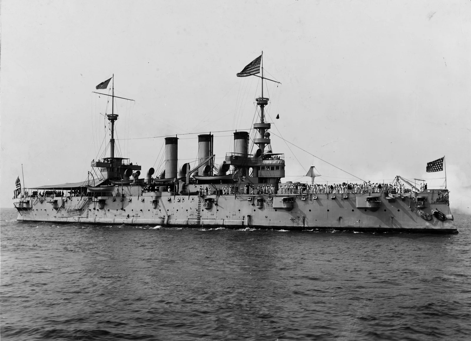 Diving at USS New York (ACR-2)