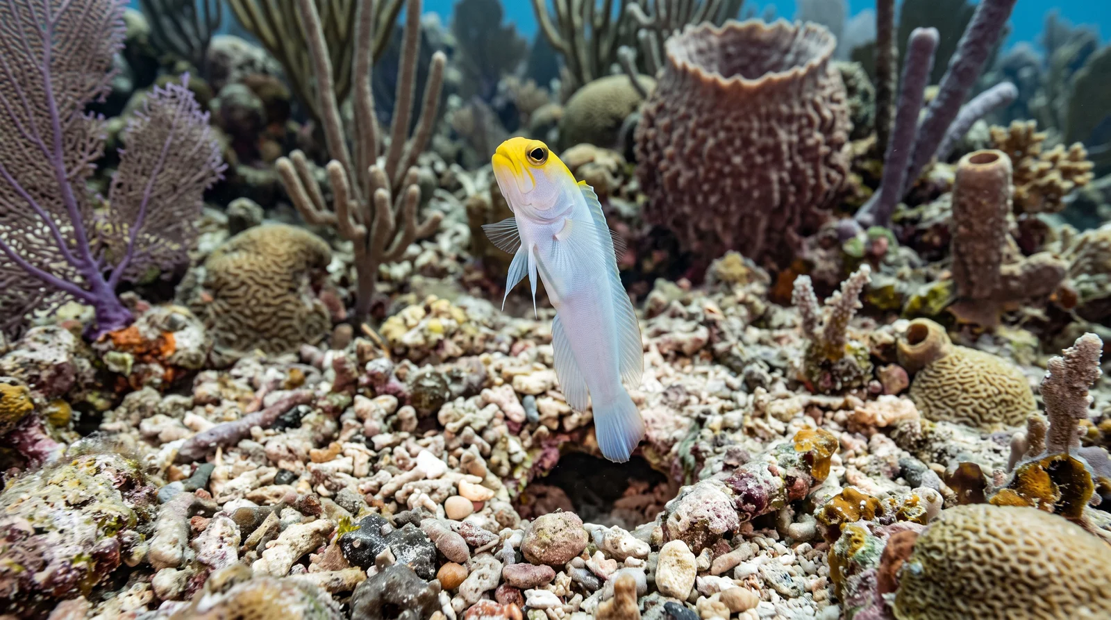 Yellowhead Jawfish