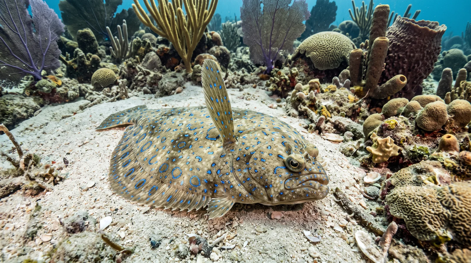Peacock Flounder