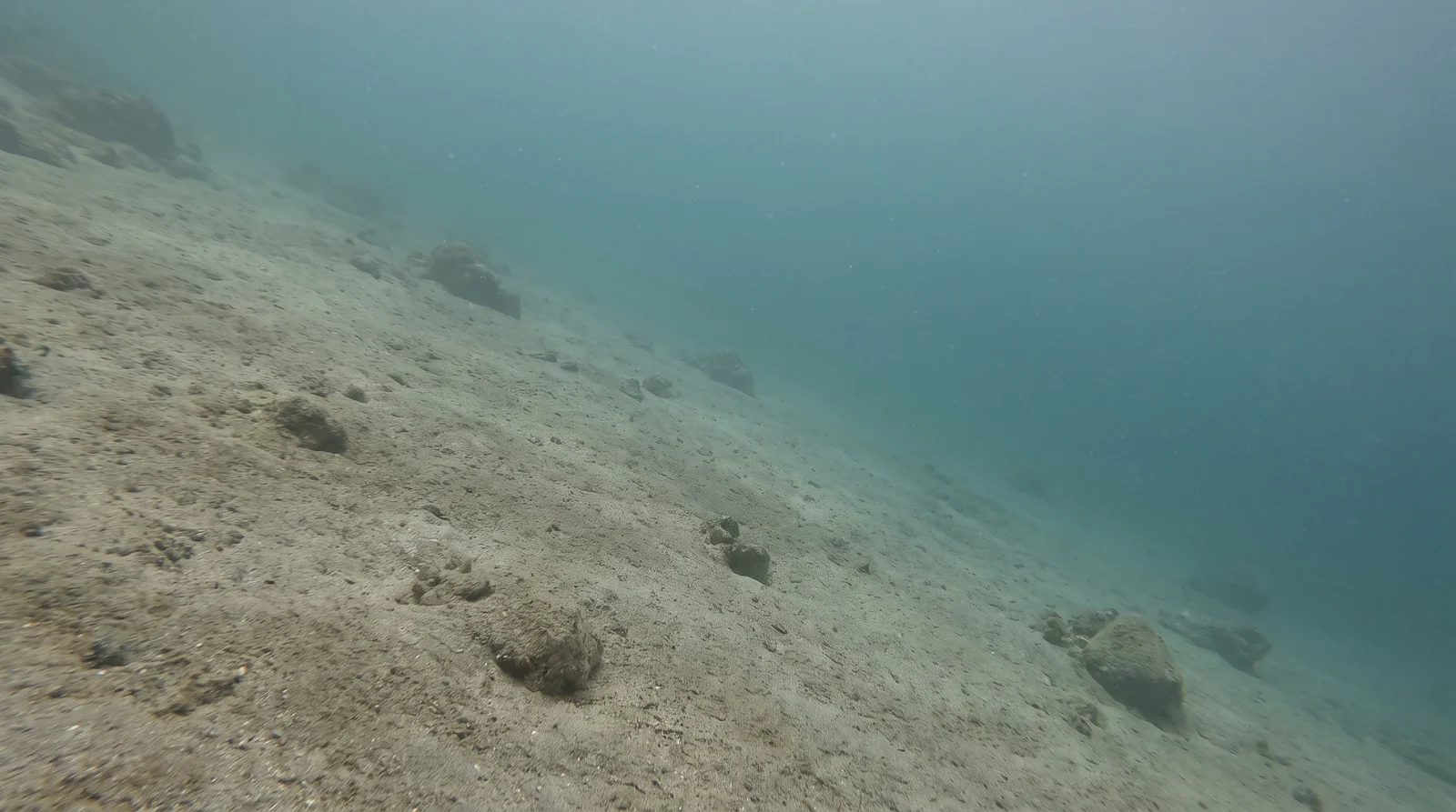 AI-generated illustration; site appearance unverified. Illustrative underwater scene for Jacking Horse, Siargao. Not a photograph of the site.
